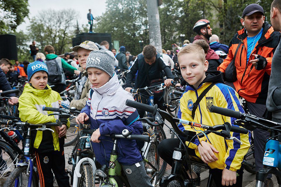 рекодр України з наймасовішого велопробігу у Франківську