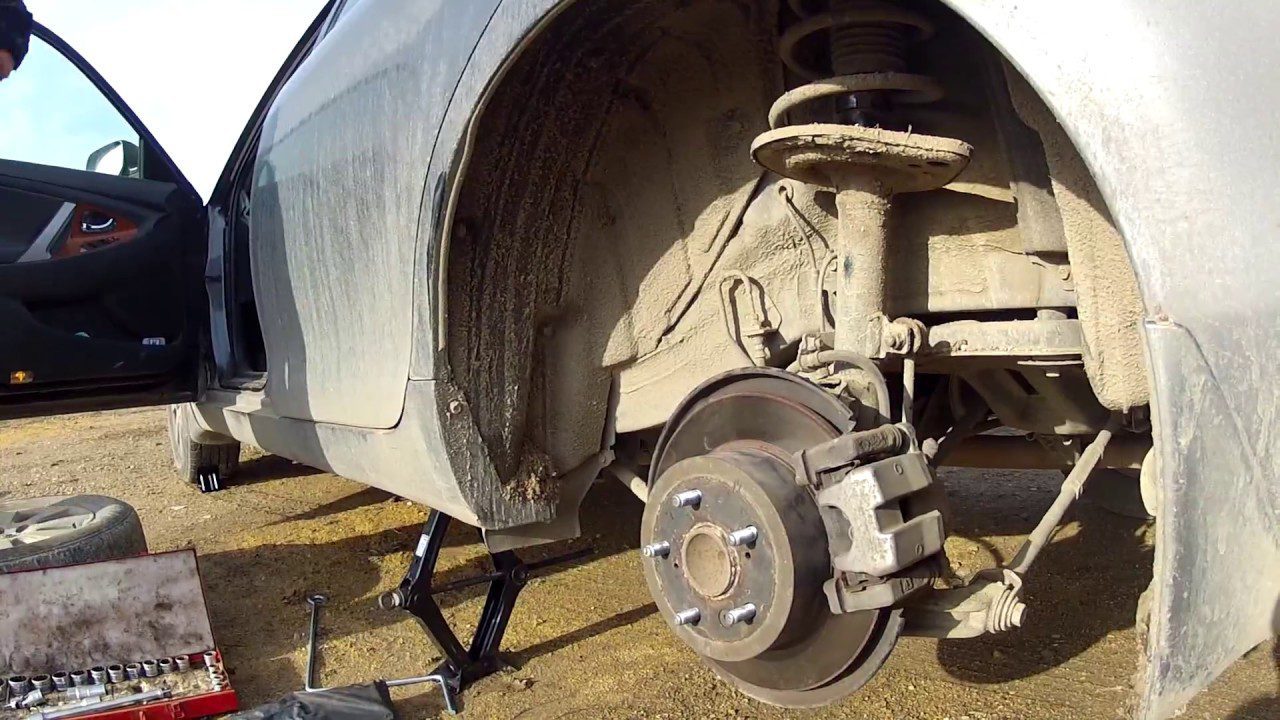 установка колодок