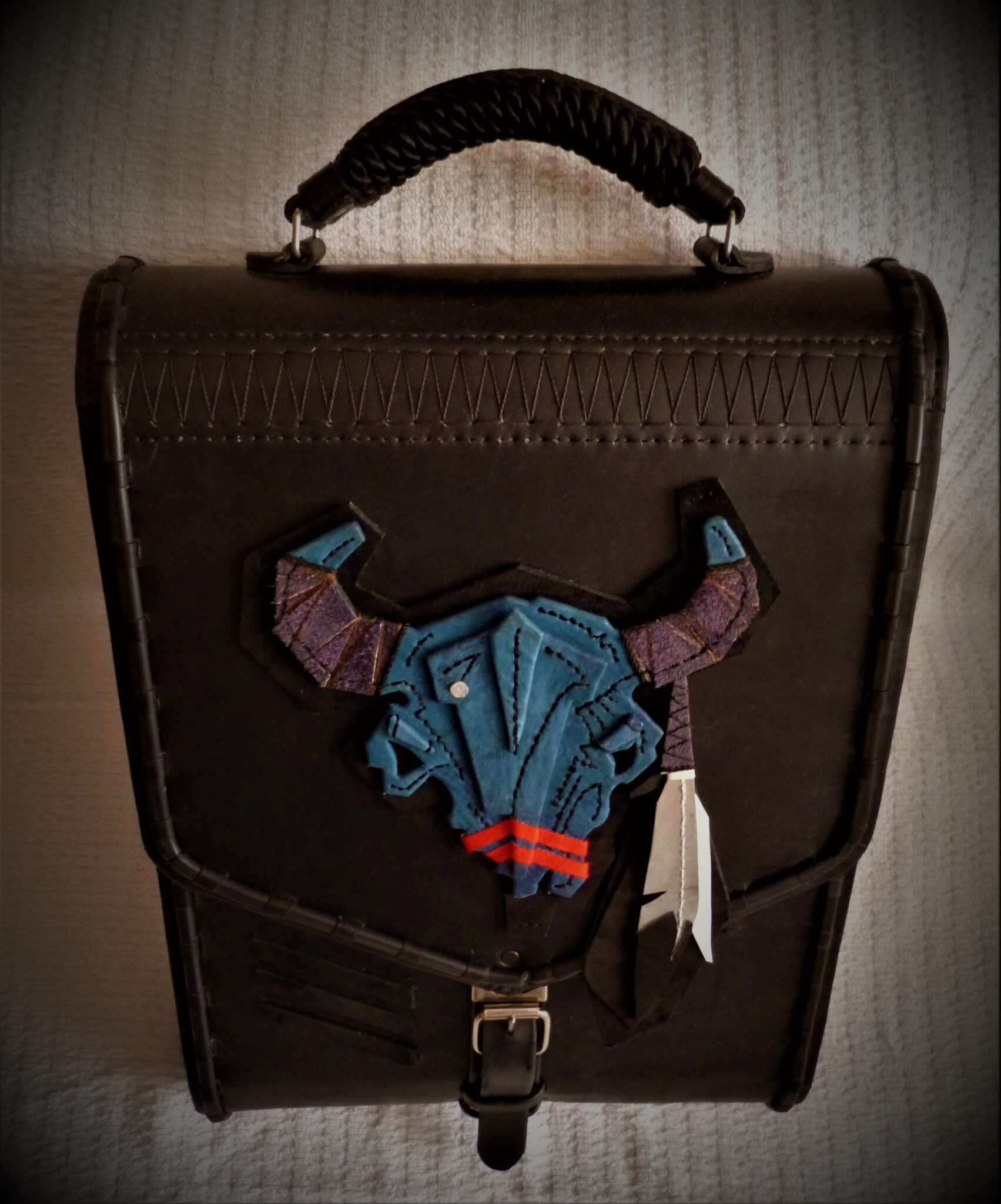 Шкіряна сумка для ноутбука 